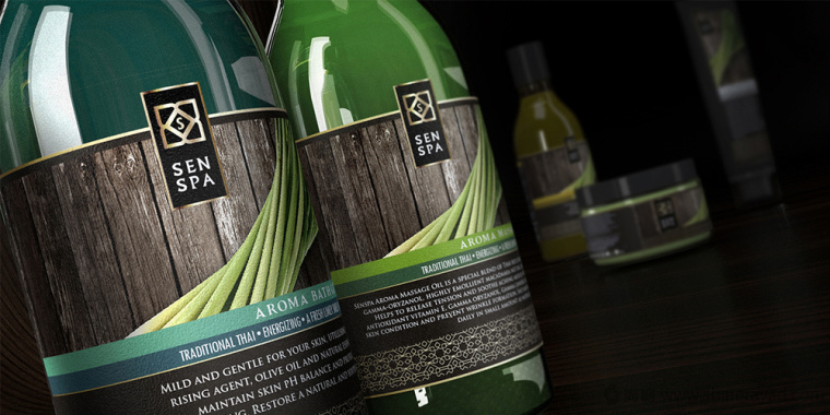 SENSPA 按摩膏按摩精油品牌標志設(shè)計包裝設(shè)計-上海標志設(shè)計公司-上海包裝設(shè)計公司1