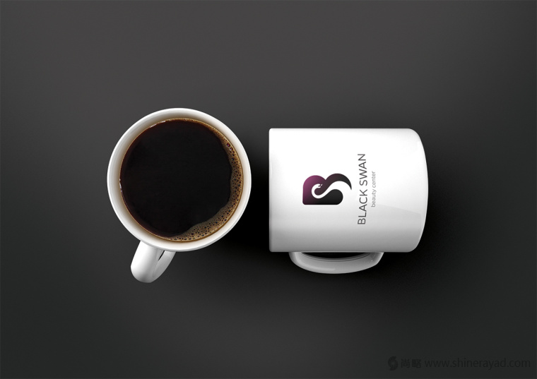 上海LOGO設(shè)計公司欣賞——黑天鵝美容中心美容店LOGO設(shè)計9