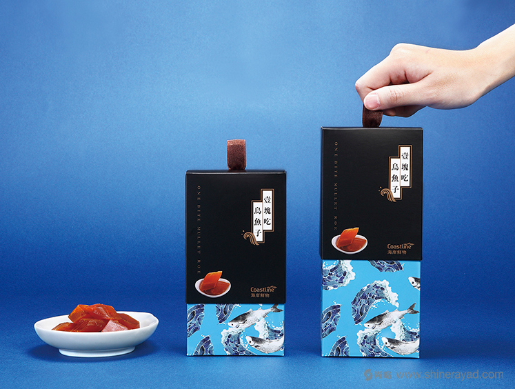 上海包裝設(shè)計公司海鮮產(chǎn)品包裝設(shè)計欣賞:壹塊吃烏魚子包裝設(shè)計2 上海包裝設(shè)計公司海鮮產(chǎn)品包裝設(shè)計欣賞:壹塊吃烏魚子包裝設(shè)計2