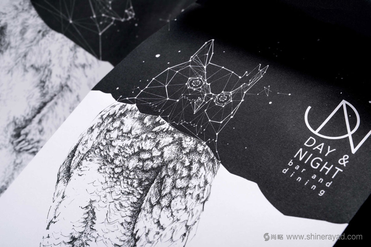 上海品牌形象設計公司-Day & Night 日夜餐廳酒吧餐飲品牌設計-15