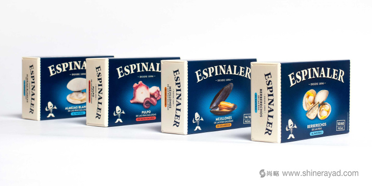 Espinaler 海鮮罐頭海產(chǎn)品食品品牌包裝設(shè)計-上海包裝設(shè)計公司5