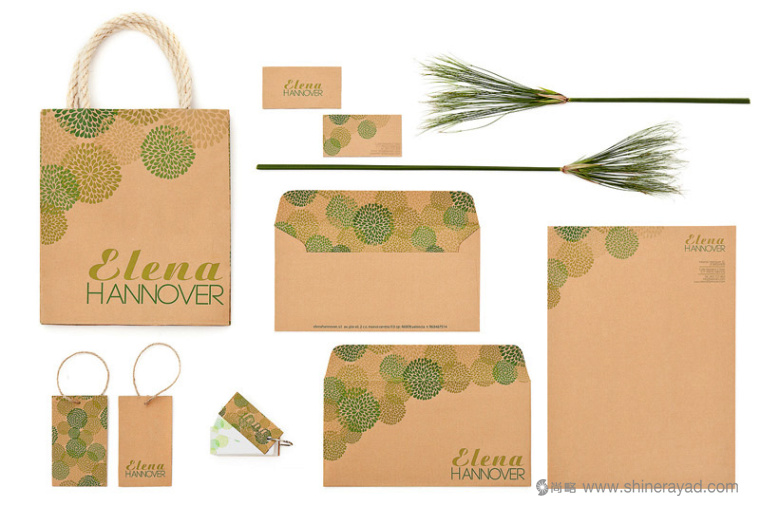 上海品牌形象設(shè)計(jì)公司-ELENA HANNOVER 美容服飾概念店品牌形象設(shè)計(jì)1