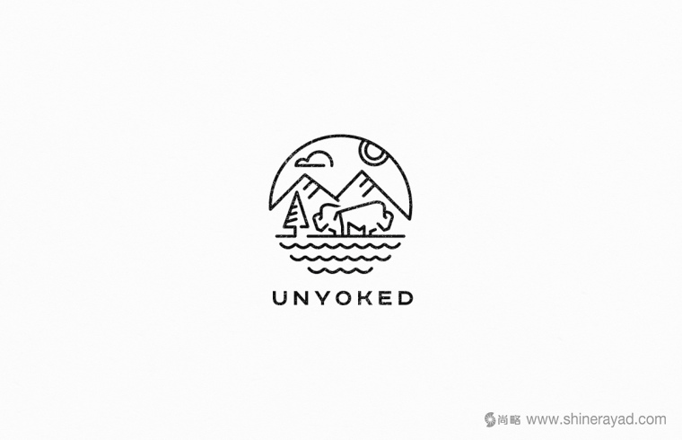 Unyoked 旅游度假村地產(chǎn)項(xiàng)目LOGO設(shè)計(jì)-上海LOGO設(shè)計(jì)公司3 Unyoked 旅游度假村地產(chǎn)項(xiàng)目LOGO設(shè)計(jì)-上海LOGO設(shè)計(jì)公司3