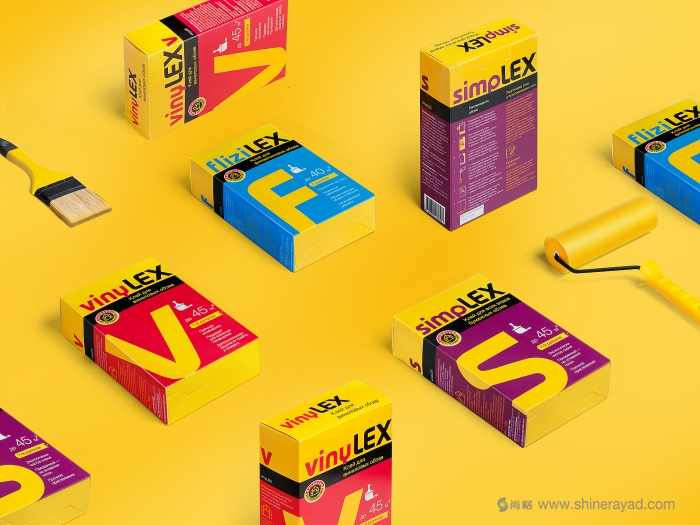 上海工業(yè)品包裝設(shè)計(jì)公司：BOSTIK公司粘合劑密封劑與無紡布壁紙包裝設(shè)計(jì)7