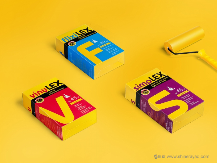 上海工業(yè)品包裝設(shè)計(jì)公司：BOSTIK公司粘合劑密封劑與無紡布壁紙包裝設(shè)計(jì)4