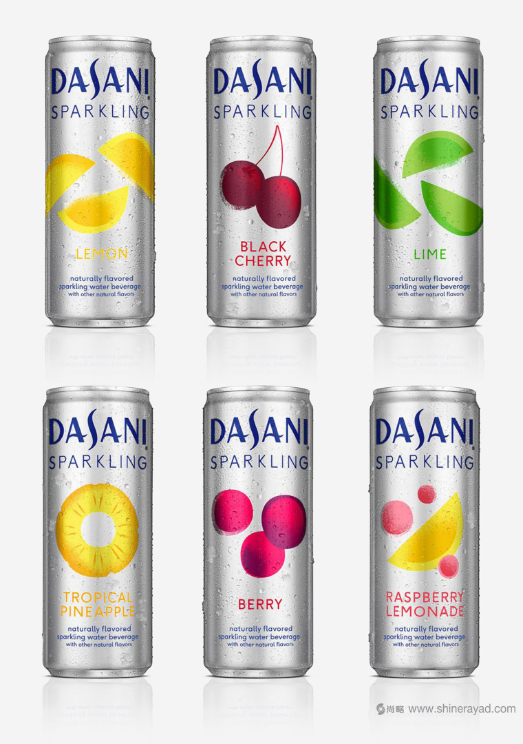 Dasani 達(dá)薩尼無(wú)糖加味水飲料包裝設(shè)計(jì)-上海包裝設(shè)計(jì)公司3