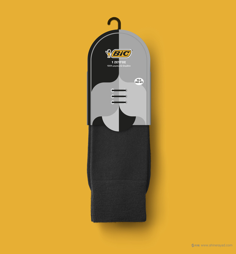 BIC品牌有創(chuàng)意的襪子包裝設(shè)計(jì)-上海包裝設(shè)計(jì)公司設(shè)計(jì)欣賞3