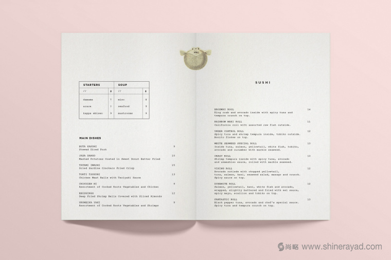 Tokidoki 日式海鮮時(shí)尚創(chuàng)意餐廳餐飲logo設(shè)計(jì)VI設(shè)計(jì)-上海logo設(shè)計(jì)公司5