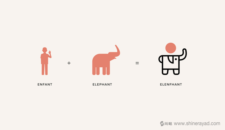 小象風(fēng)格 Elenfhant 兒童在線精品店電商logo設(shè)計(jì)-上海logo設(shè)計(jì)公司1