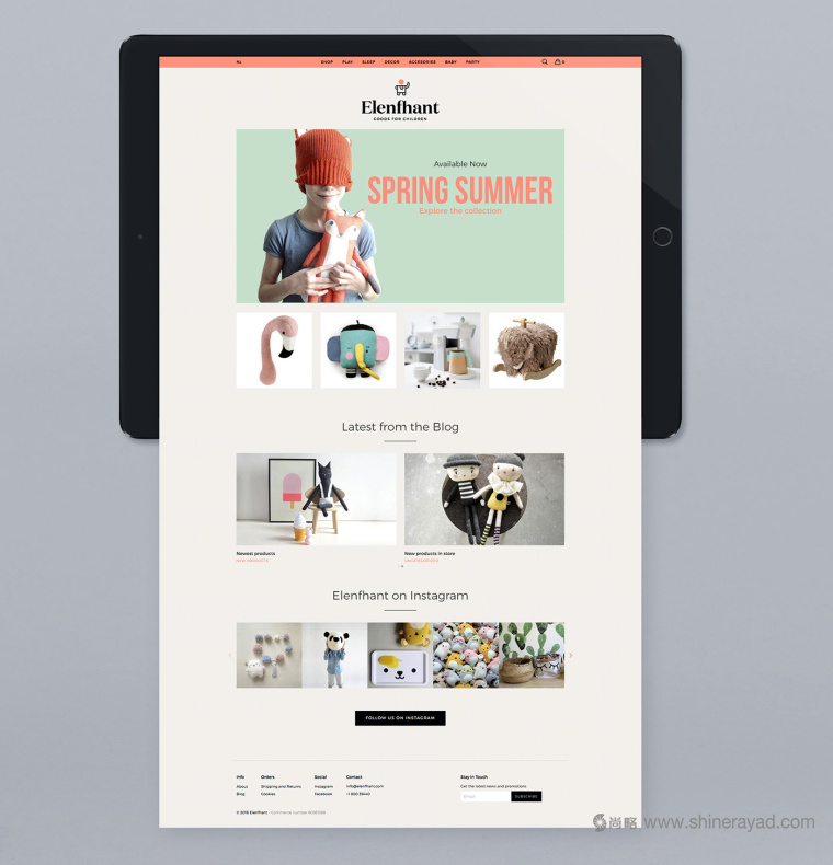 小象風(fēng)格 Elenfhant 兒童在線精品店電商網(wǎng)站設(shè)計(jì)-上海品牌形象設(shè)計(jì)公司13