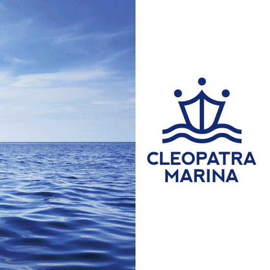 CLEOPATRA MARINA 埃及艷后碼頭logo設(shè)計-上海logo設(shè)計公司分享品鑒2