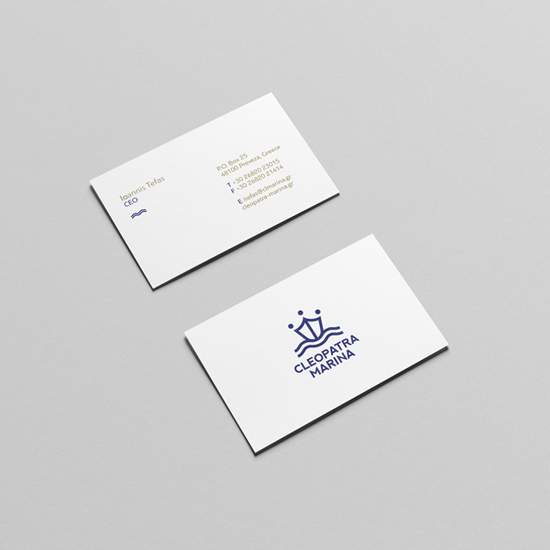 CLEOPATRA MARINA 埃及艷后碼頭logo設(shè)計VI設(shè)計-上海VI設(shè)計公司分享品鑒4