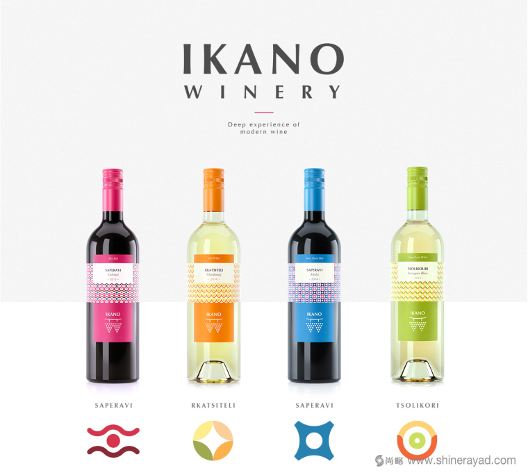 IKANO Winery 時(shí)尚葡萄酒包裝設(shè)計(jì)品牌形象設(shè)計(jì)-上海品牌設(shè)計(jì)公司1