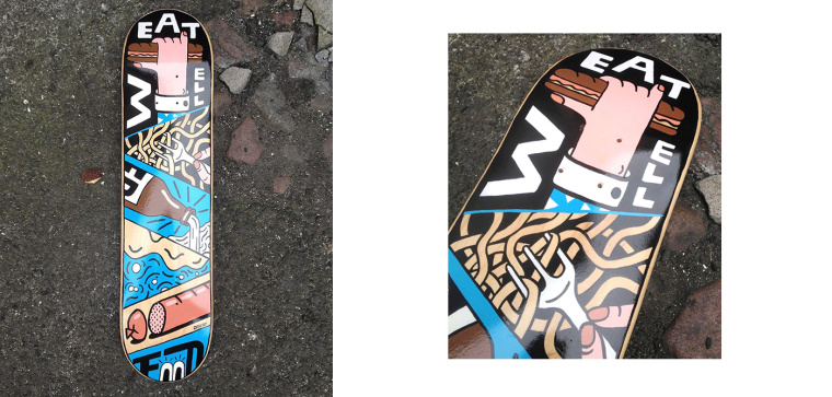 4Hops 啤酒酒吧logo設(shè)計(jì)餐廳VI形象線條插畫設(shè)計(jì)-上海logo設(shè)計(jì)公司設(shè)計(jì)收藏12