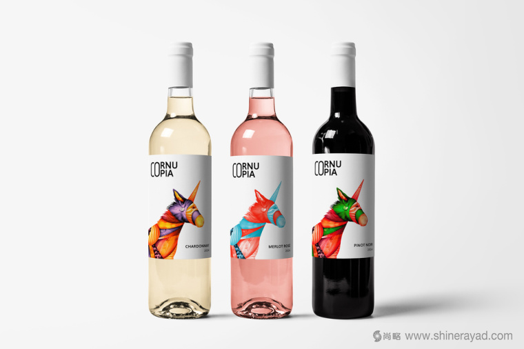 上海包裝設(shè)計(jì)公司設(shè)計(jì)欣賞：彩繪動(dòng)物系列 Concept 葡萄酒標(biāo)標(biāo)簽設(shè)計(jì)1