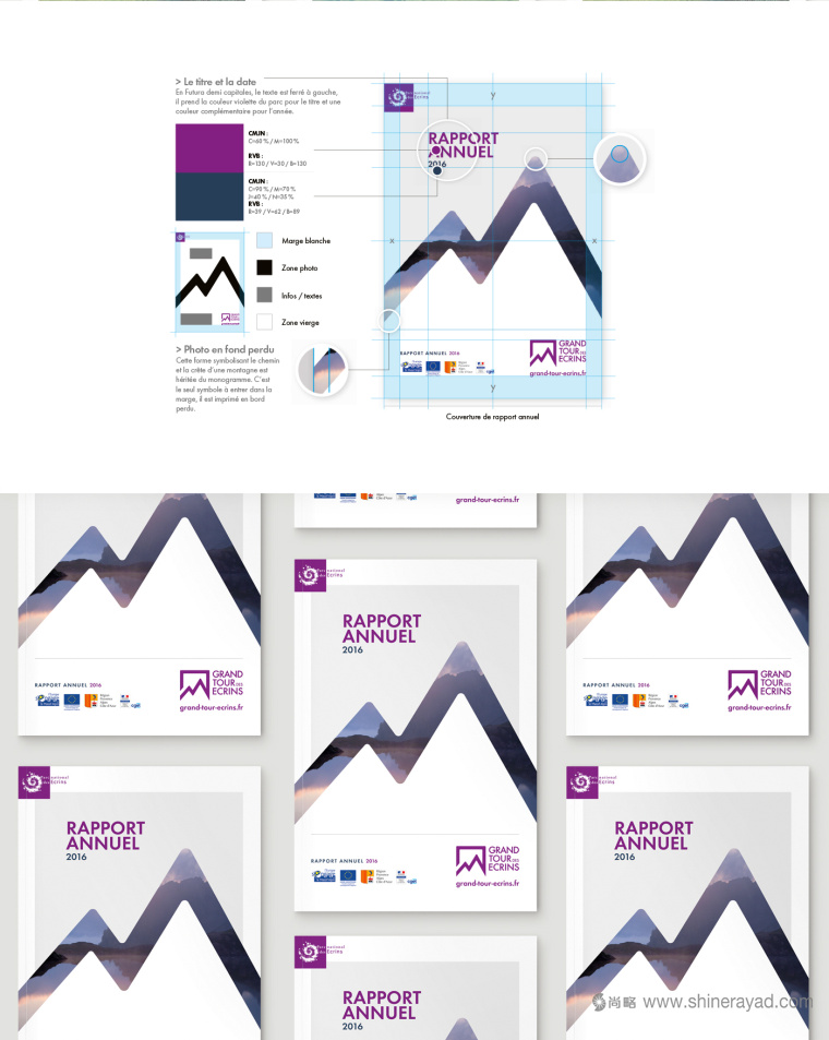 上海VI設(shè)計公司設(shè)計欣賞：Grand 旅游公司牌VI設(shè)計10