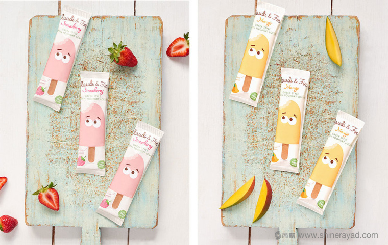 上海包裝設計公司設計欣賞：可愛柔美風棒冰冰棍包裝設計6