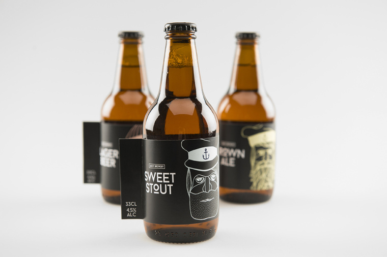 上海包裝設計公司設計欣賞：頭像版Ahoy 阿霍伊啤酒包裝設計2