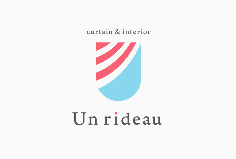 Unrideau 窗簾布衣家居logo設(shè)計(jì)VI設(shè)計(jì)-上海logo設(shè)計(jì)公司2
