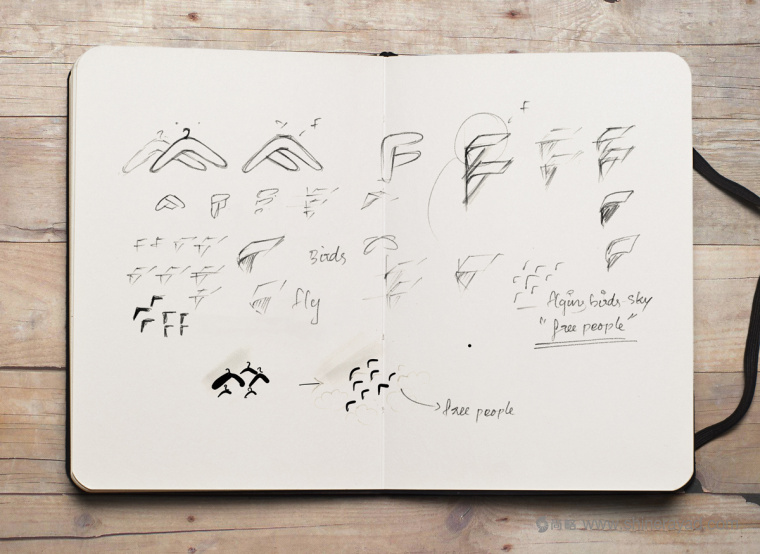 Flyrobe 時(shí)裝定制設(shè)計(jì)品牌logo設(shè)計(jì)-上海服裝logo設(shè)計(jì)案例欣賞2