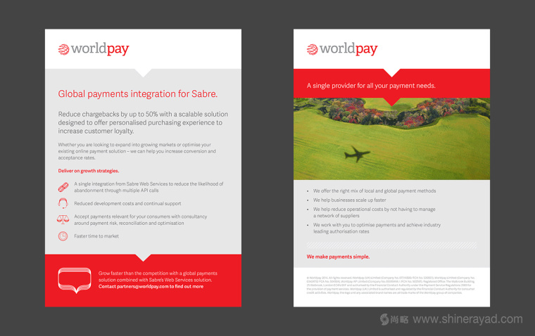 Worldpay 在線(xiàn)支付平面宣傳畫(huà)冊(cè)物料設(shè)計(jì)平面廣告設(shè)計(jì)-上海廣告設(shè)計(jì)公司1
