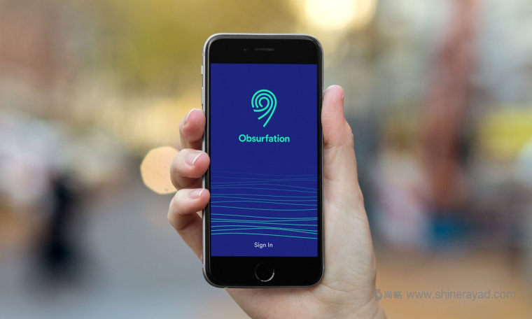 Obsurfation 沖浪類海洋手機應用軟件logo設(shè)計APP界面設(shè)計-上海logo設(shè)計公司1