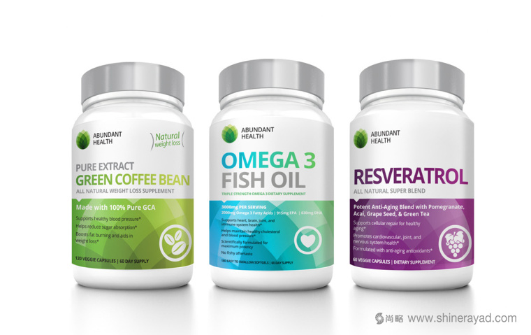 Abundant 營養(yǎng)補充劑和美容產(chǎn)品保健品品牌包裝設(shè)計-上海包裝設(shè)計公司7