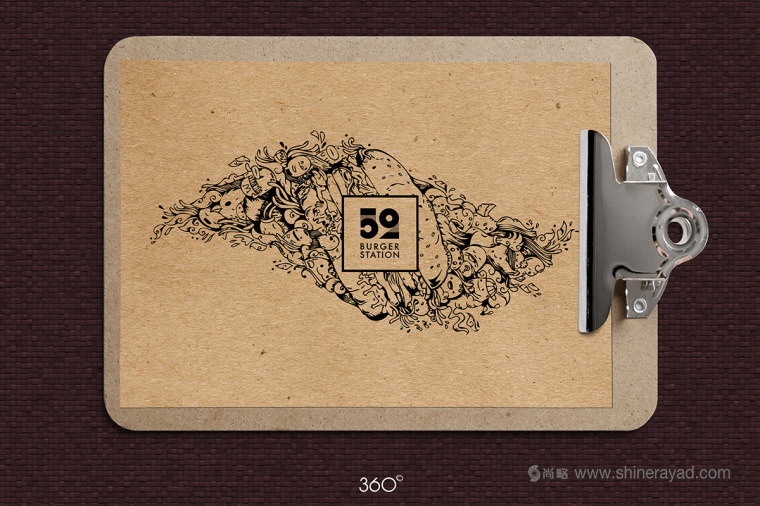 Burger Station 漢堡快餐餐廳餐飲VI設(shè)計(jì)-上海VI設(shè)計(jì)-上海品牌設(shè)計(jì)公司10