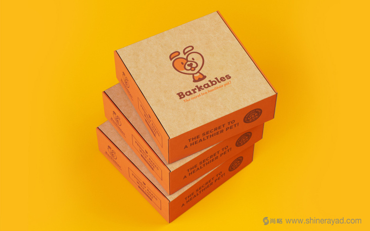 Barkables 寵物狗醫(yī)院機構(gòu)logo設(shè)計寵物狗糧藥品包裝設(shè)計-上海logo設(shè)計包裝設(shè)計公司2