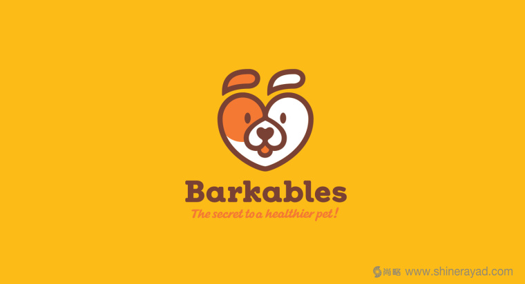 Barkables 寵物狗醫(yī)院機(jī)構(gòu)logo設(shè)計(jì)寵物-上海logo設(shè)計(jì)公司1