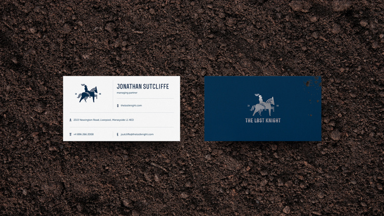 The Lost Knight商務(wù)公司藍色騎士logo設(shè)計VI設(shè)計-上海logo設(shè)計-上海VI設(shè)計4