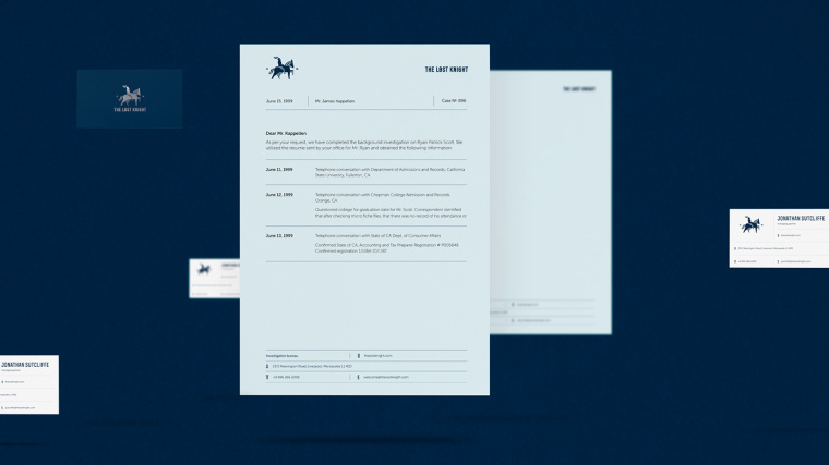 The Lost Knight商務(wù)公司藍色騎士logo設(shè)計VI設(shè)計-上海logo設(shè)計-上海VI設(shè)計6