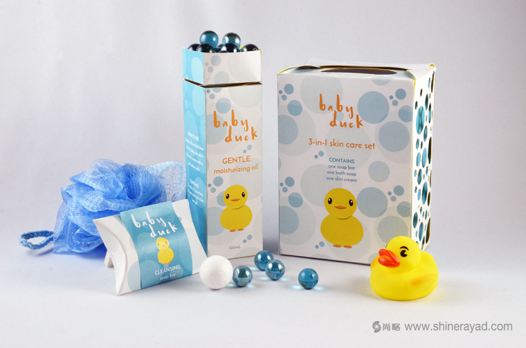 Baby Duck 鴨寶寶嬰兒護膚品包裝設(shè)計-上海包裝設(shè)計公司-上海品牌策劃設(shè)計公司2