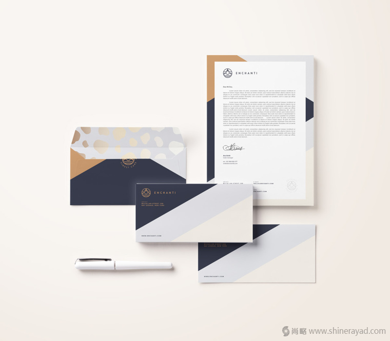 Enchanti 化妝品logo設(shè)計VI設(shè)計-上海logo設(shè)計-上海VI設(shè)計2