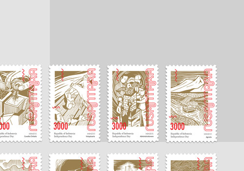印度尼西亞獨立71周年紀(jì)念節(jié)日品牌形象設(shè)計禮品包裝設(shè)計3