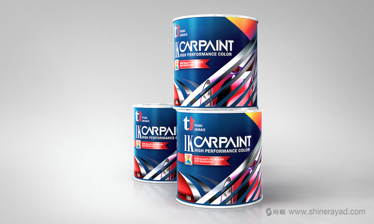 THAI JARAS 汽車油漆汽車修補(bǔ)漆包裝設(shè)計-上海包裝設(shè)計公司2