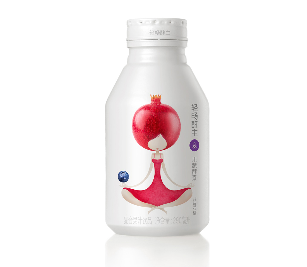 輕暢酵主酵素果汁飲料人物水果創(chuàng)意插畫包裝設(shè)計(jì)-上海包裝設(shè)計(jì)公司收藏賞析3 輕暢酵主酵素果汁飲料人物水果創(chuàng)意插畫包裝設(shè)計(jì)-上海包裝設(shè)計(jì)公司收藏賞析3