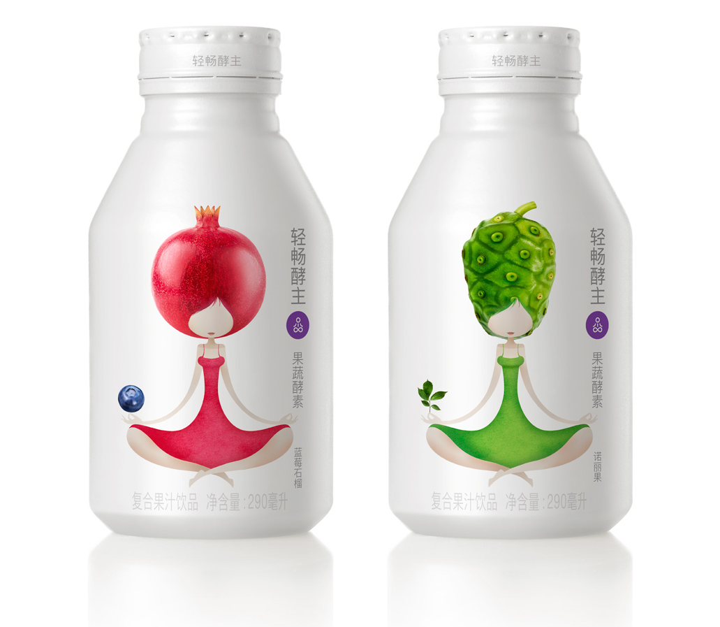 輕暢酵主酵素果汁飲料人物水果創(chuàng)意插畫包裝設(shè)計(jì)-上海包裝設(shè)計(jì)公司收藏賞析5 輕暢酵主酵素果汁飲料人物水果創(chuàng)意插畫包裝設(shè)計(jì)-上海包裝設(shè)計(jì)公司收藏賞析5