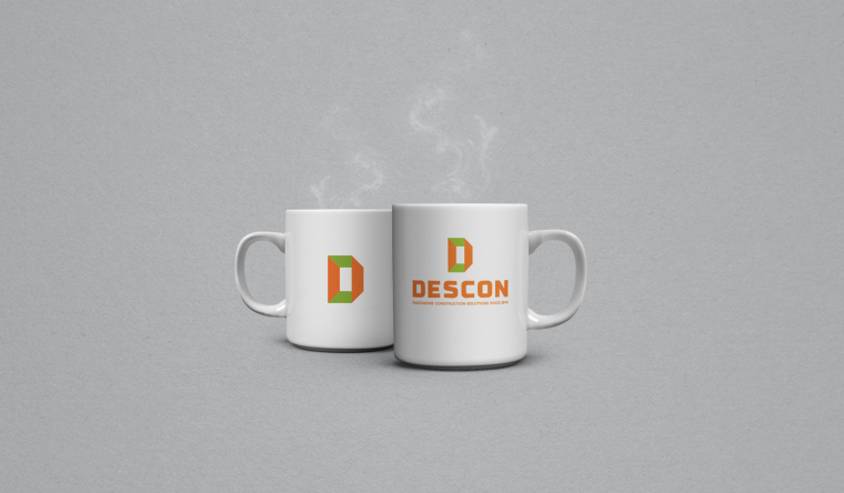 Descon 建筑工業(yè)公司品牌VI設(shè)計-上海VI設(shè)計公司