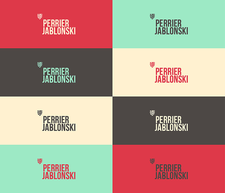 Perrier Jablonski 戰(zhàn)略營銷咨詢公司企業(yè)形象設(shè)計-logo設(shè)計