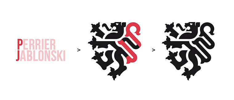 Perrier Jablonski 戰(zhàn)略營銷咨詢公司企業(yè)形象設(shè)計-logo設(shè)計