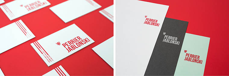 Perrier Jablonski 戰(zhàn)略營銷咨詢公司企業(yè)形象設(shè)計-VI設(shè)計