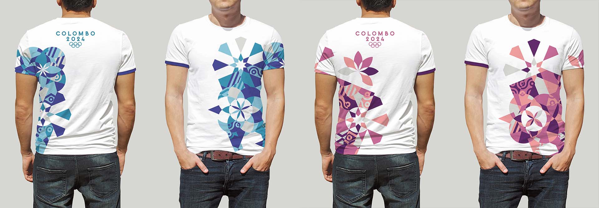 斯里蘭卡科倫坡2024年申奧“夢(mèng)幻幾何圖案”風(fēng)品牌視覺(jué)形象設(shè)計(jì)欣賞