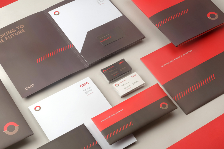 協(xié)調(diào)色風(fēng)格CMC 礦業(yè)公司企業(yè)VIS視覺識(shí)別系統(tǒng)-VI設(shè)計(jì)