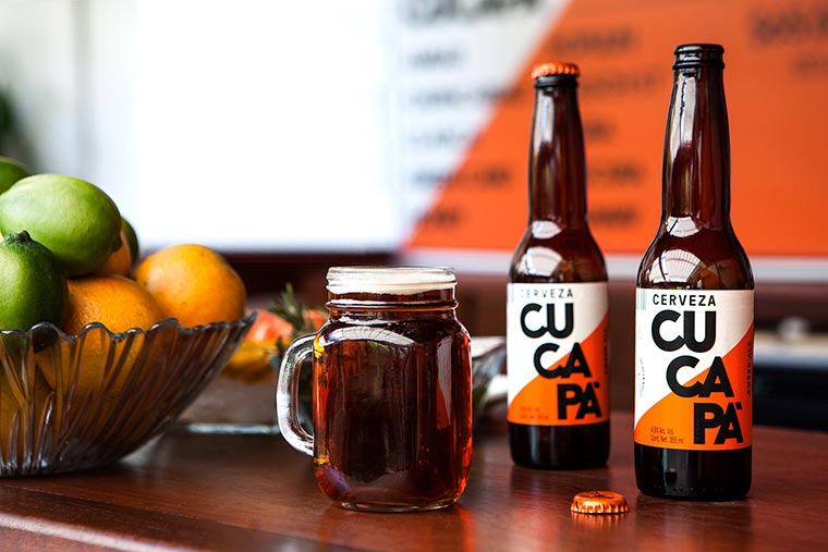 濃濃的藍領工人風格，Cucapá啤酒品牌包裝設計