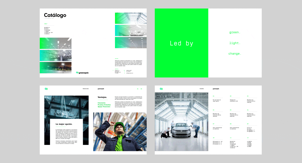 Greenapsis節(jié)能燈品牌視覺VI設計