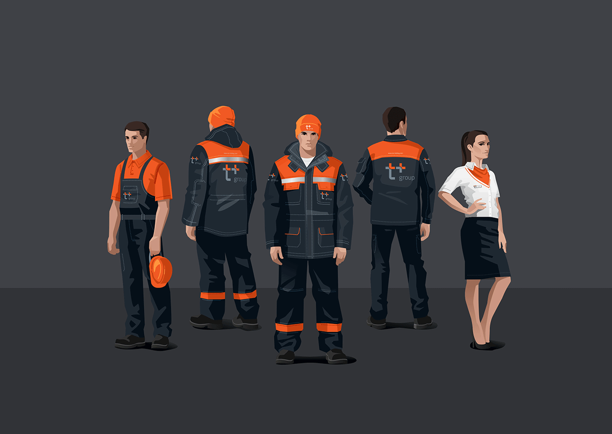 T + group電力和供熱私企品牌VI設(shè)計(jì)logo設(shè)計(jì)欣賞-服飾設(shè)計(jì)