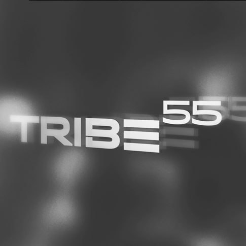 具有技術感的字體健身logo設計-上海logo設計公司