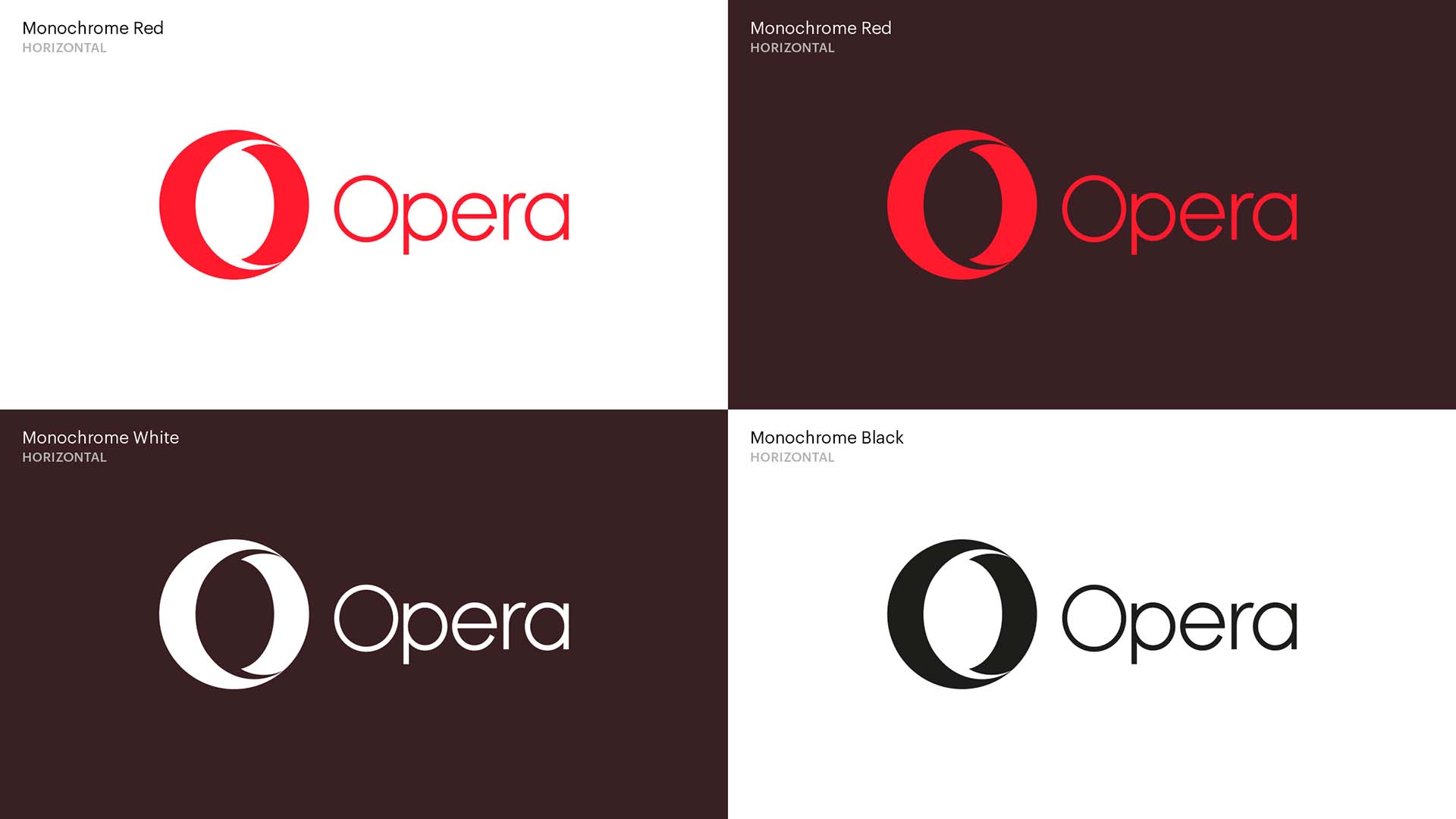 傳達(dá)流暢動感體驗的Opera瀏覽器品牌VI視覺形象識別設(shè)計