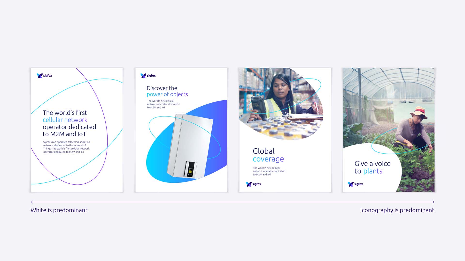 活環(huán)科技蝴蝶風(fēng)格全球物聯(lián)網(wǎng)動力公司Sigfox品牌VI視覺形象設(shè)計